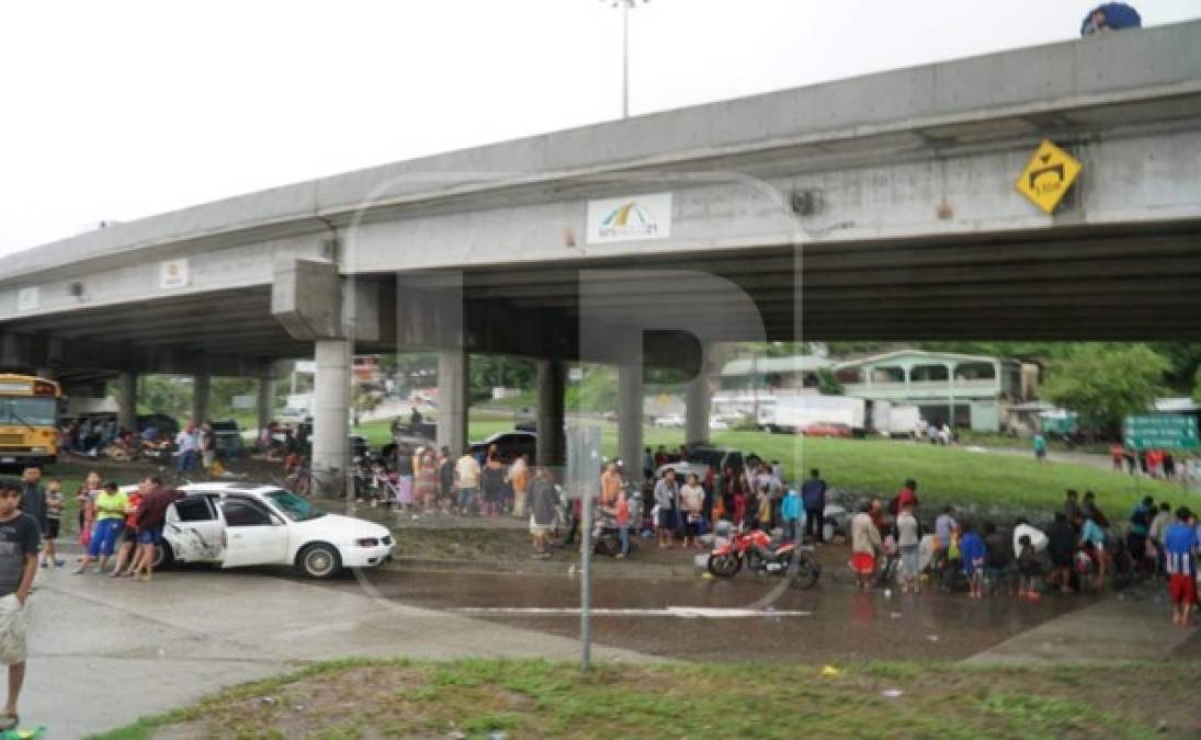 Desbordes, inundaciones y evacuaciones se registran por Eta en Chamelecón