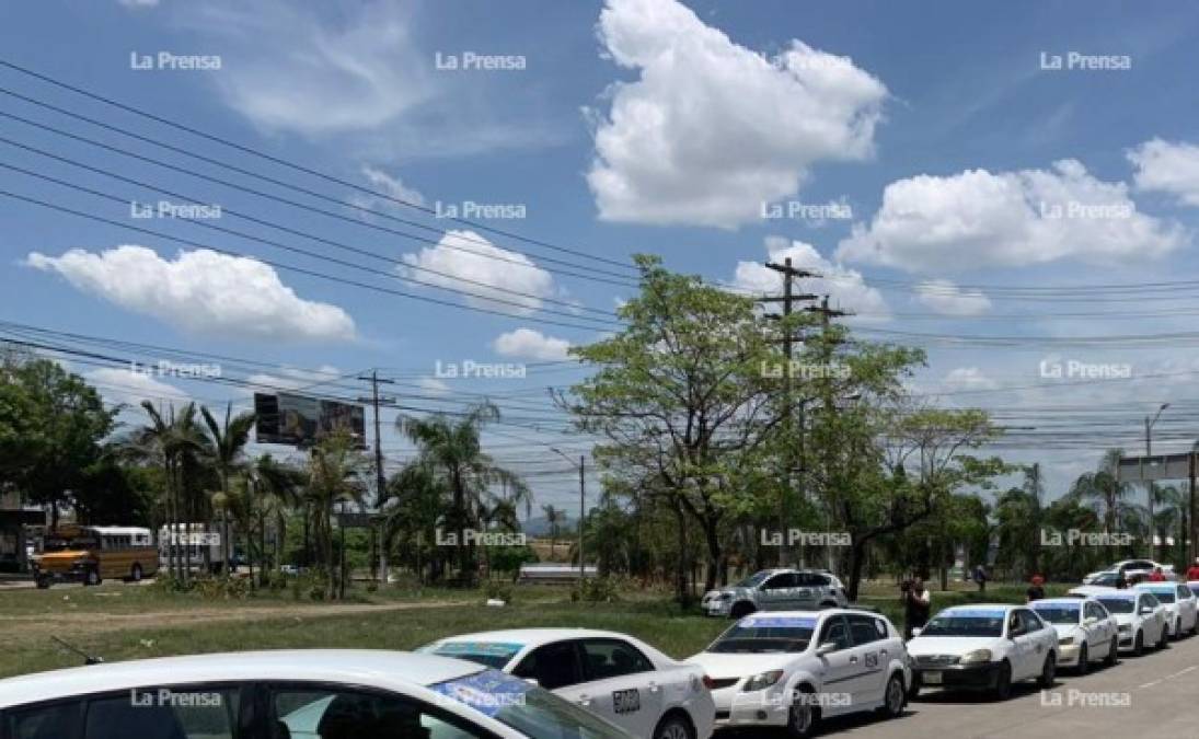 Muchos de los taxistas dijeron sentirse perjudicados porque el departamento de Transporte de la Municipalidad está aplicando sanciones de 'manera ilegal'.