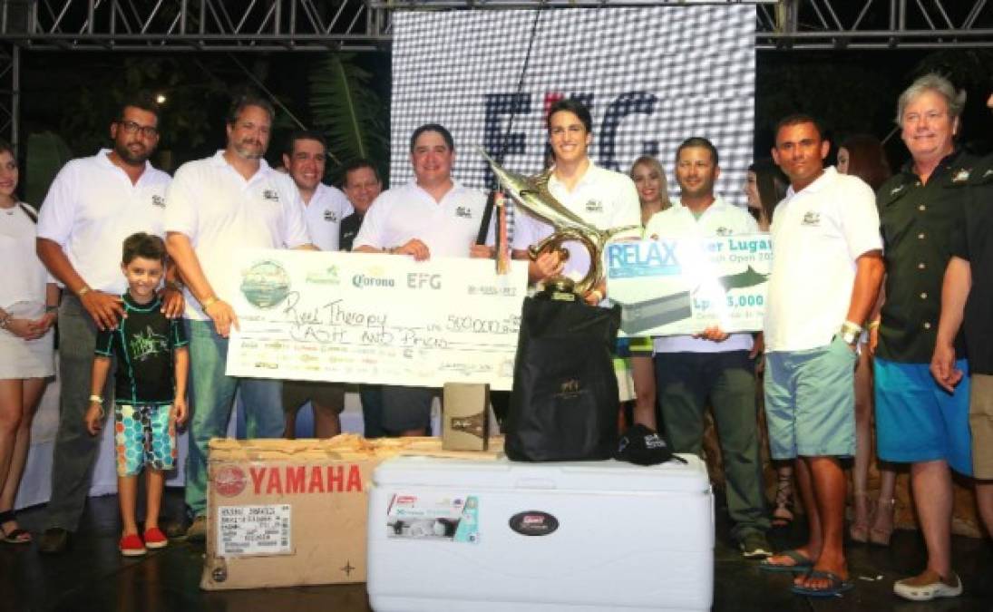 Los Membreño, amantes de la pesca deportiva, conquistaron el más anhelado puesto del torneo.