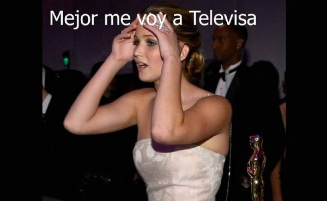 Hasta Jennifer Lawrence salió en los memes.