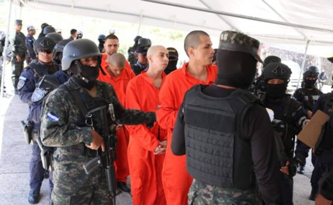A través de la Operación Arpía se trasladó a 180 reos al nuevo módulo de máxima seguridad que está ubicado contiguo al centro penal de Támara.
