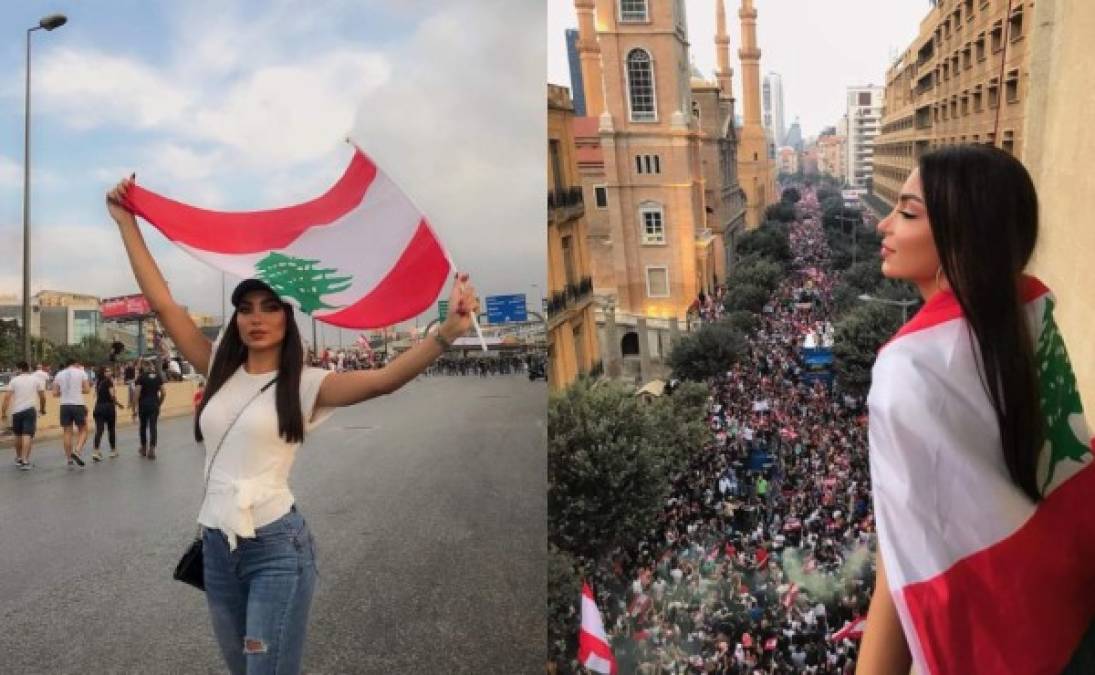 Rebecca Kassab es una máster en ingeniería de telecomunicaciones y sus fotos en protestas se han viralizado como pólvora.