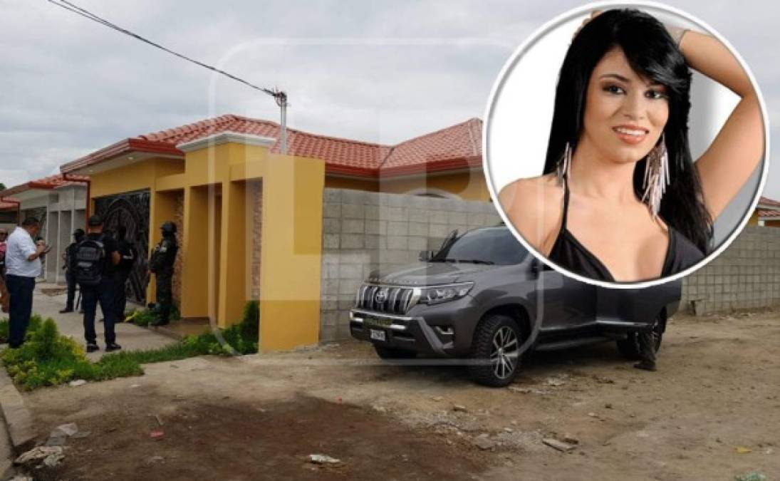 Shirley Nicole Velásquez Morales, Miss Honduras Internacional 2012, fue detenida este martes junto a su esposo en la colonia Costa Verde Villa 2 de San Pedro Sula.