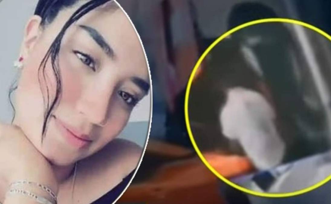 El asesinato de Alejandra Flores Escalante (21) quedó registrado en las cámaras de vigilancia de su domicilio.