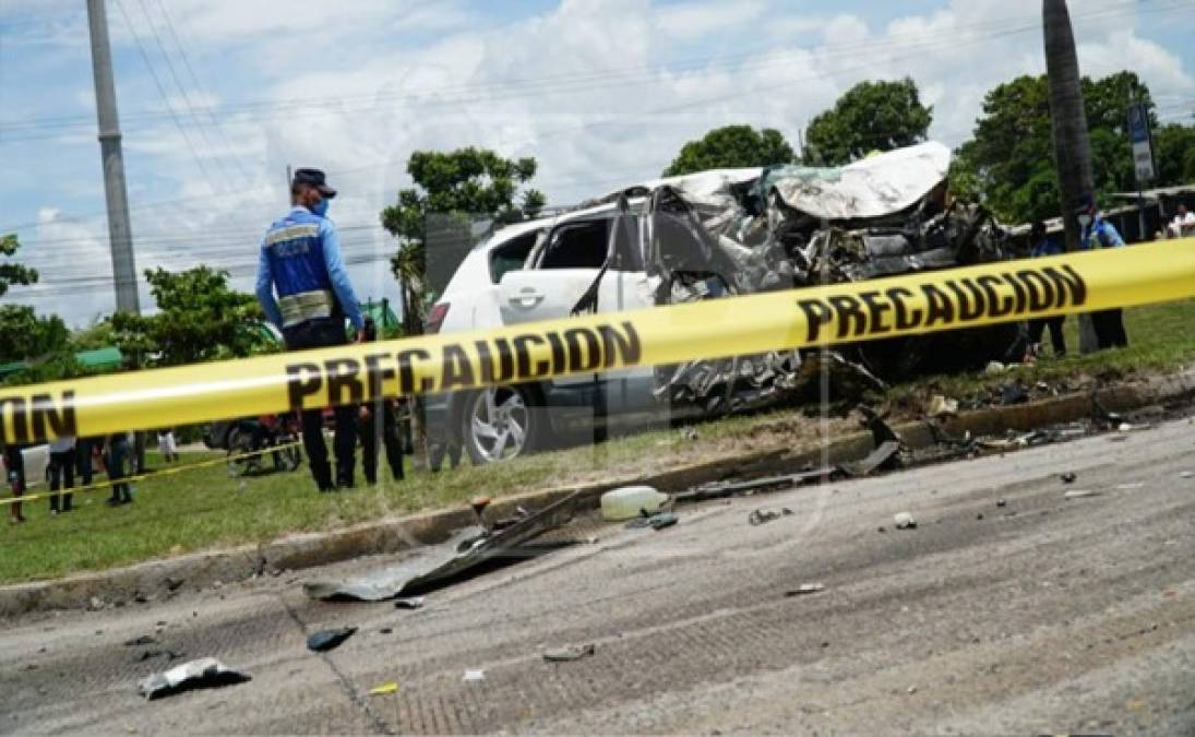 En el lamentable hecho una mujer resultó gravemente herida, por lo que fue llevada de emergencia al Catarino Rivas.