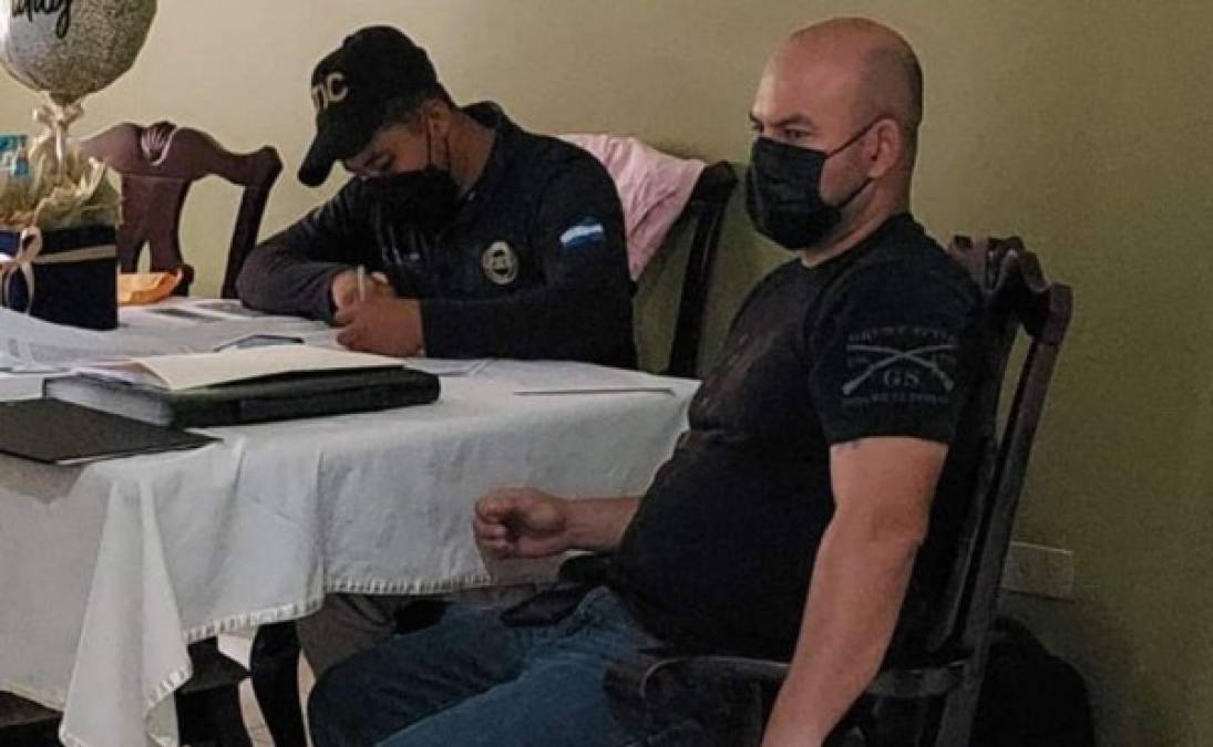 Captura en Jardines del Valle, de San Pedro Sula, contra el empresario Byron Eduardo Menjívar Fuentes, gerente de BM Construcciones, encausado por autoría directa de lavado de activos y cooperador necesario de fraude en el Seguro Social.