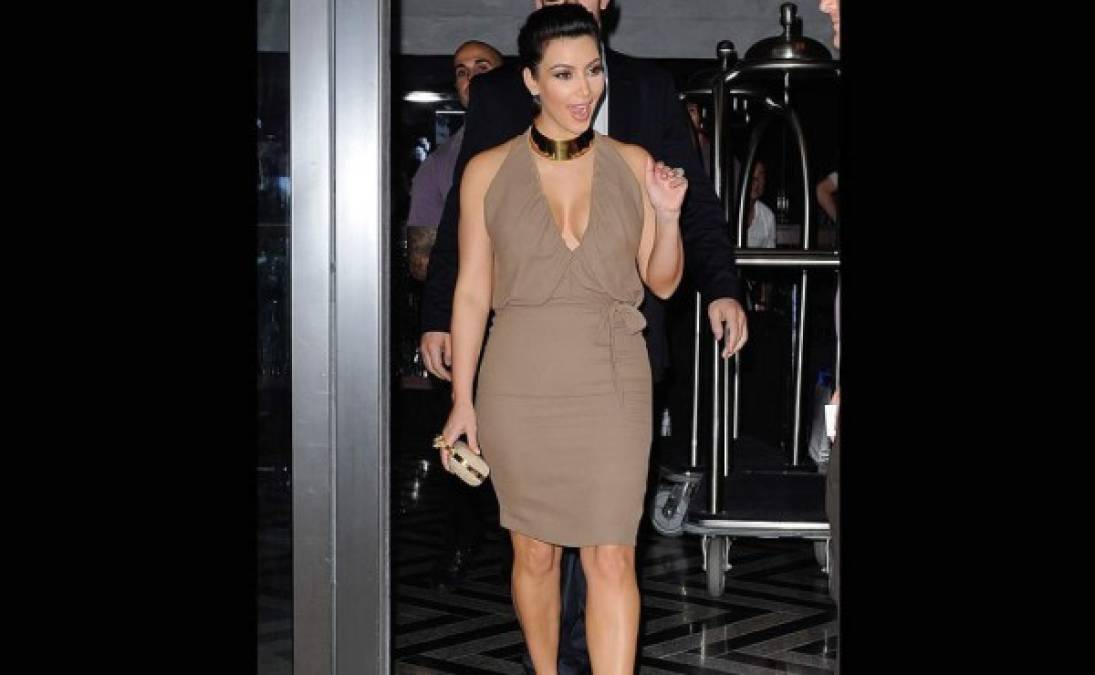 Las curvas de Kim la catapultaron a la fama internacional.