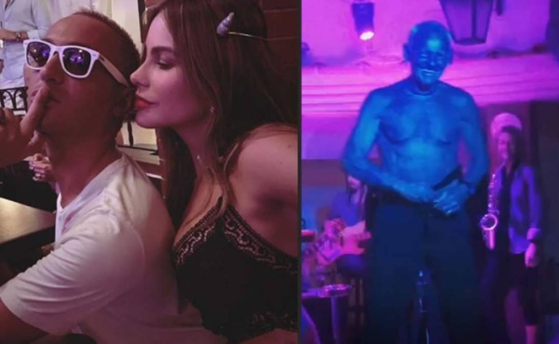 La colombiana festejó este 10 de julio sus natalicios desde Italia, donde vacaciona con su marido, Joe Manganiello.<br/><br/>En sus redes la actriz de 'Modern Family' compartió como fue su fiesta, donde hubo mucho baile e incluso un bailarín exótico único.