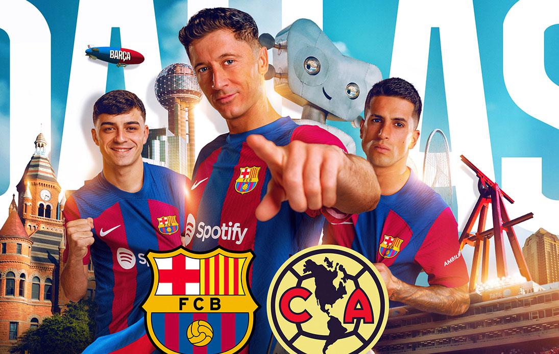 Barcelona ahora enfrentará al América: Fecha, lugar, horario y dónde verlo