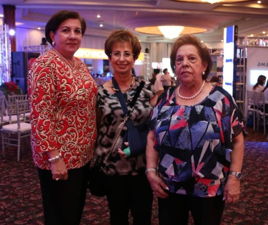 Rita Simón, Rosemary Sikaffy y Graciela Chahín.