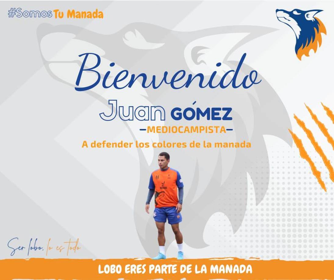 Motagua cedió al mediocampista Juan Gómez a la UPN.