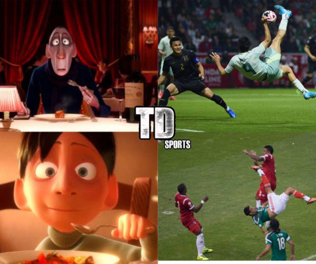 Los divertidos memes que dejó la goleada que sufrió Honduras contra México (4-0) en la vuelta de cuartos de final de la Nations League de la Concacaf.