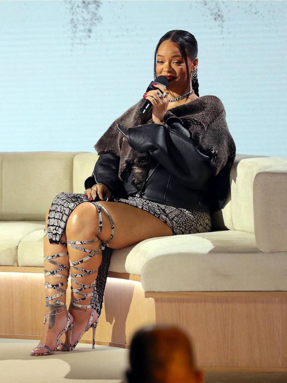 Rihanna está lista para el show del medio tiempo del Super Bowl 2023.
