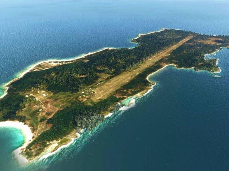 Islas del Cisne en la región insular de Honduras.