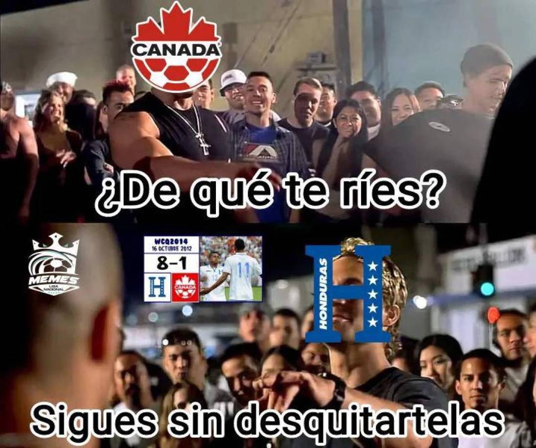 Memes: Continúan las burlas a Honduras tras ser goleada por Canadá