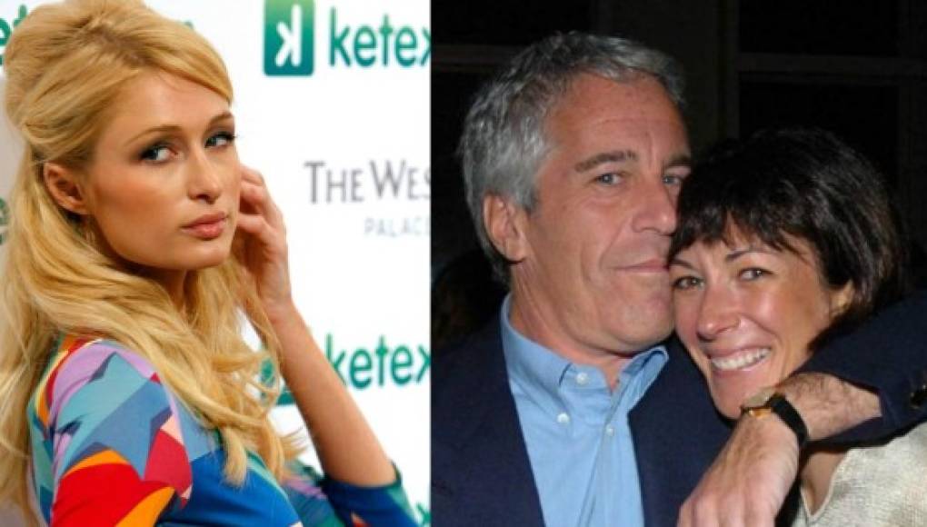 Novia de Jeffrey Epstein intentó reclutar a Paris Hilton
