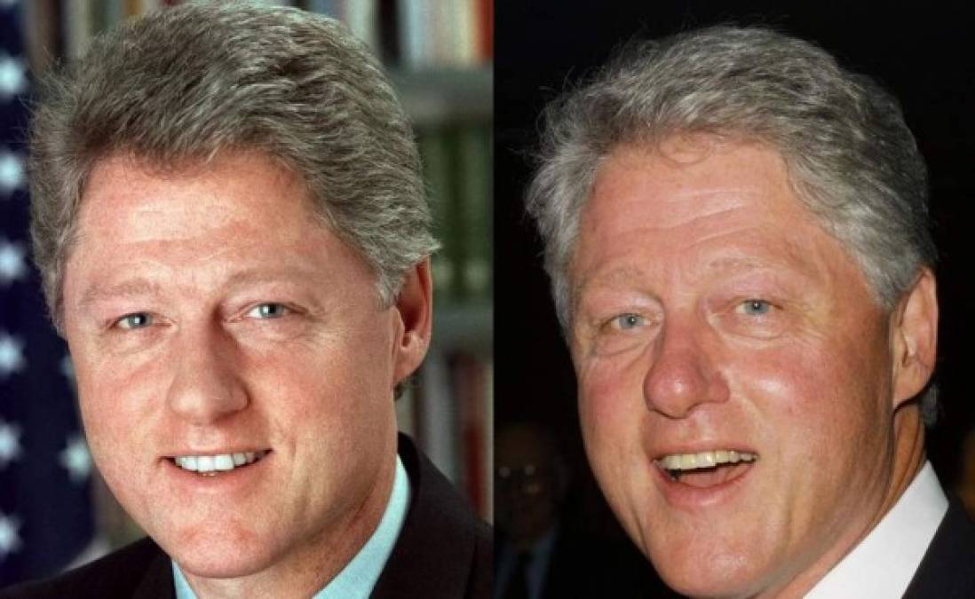 Bill Clinton nunca perdió la sonrisa a pesar de los miles de problemas y escándalos que afrontó durante su mandato.