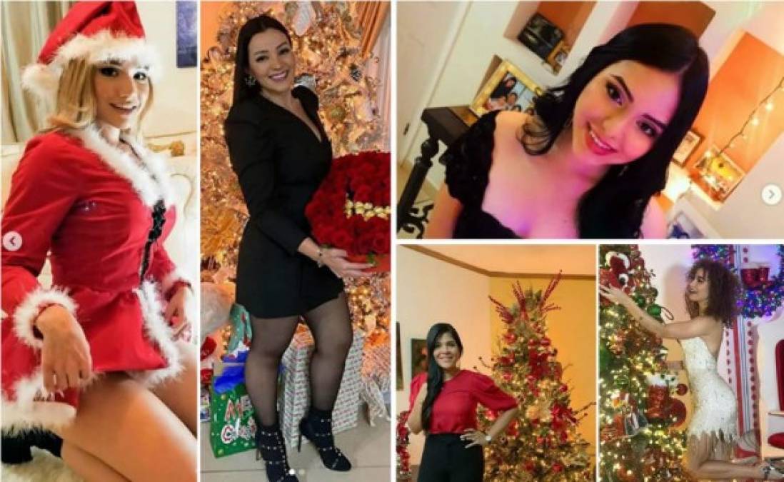Las hermosas novias y esposas de futbolistas de la Liga Nacional de Honduras brillaron en esta Navidad 2019.
