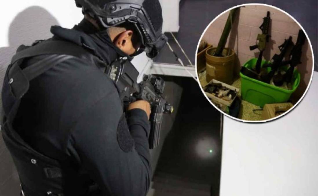 Militares y policías detuvieron este martes a un grupo de 31 presuntos miembros de un cartel de las drogas que actúa en Ciudad de México y decomosiaron armas y grandes cantidades de droga.