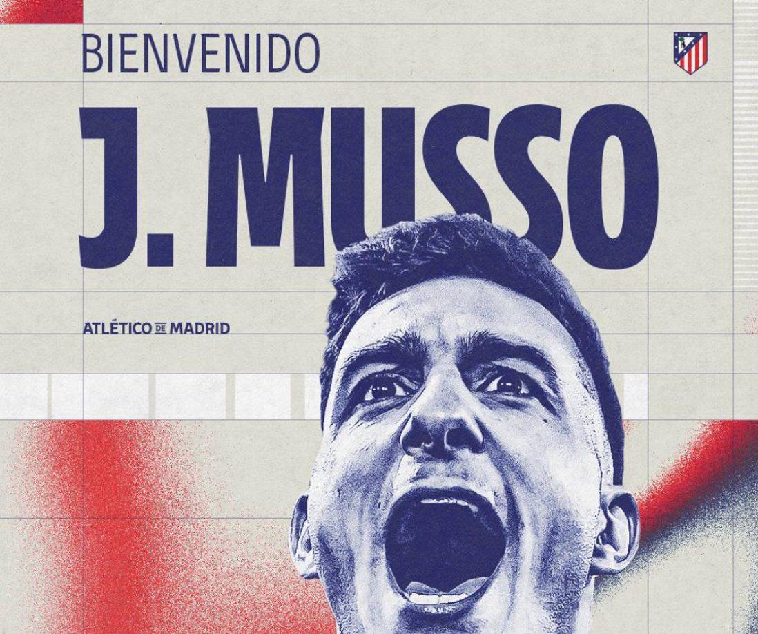 Atlético de Madrid no para: Ahora fichó al guardameta argentino Juan Musso por una temporada por 1.500.000 € con obligación de compra por 7.000.000 € si se cumplen ciertas condiciones. Llega procedente del Atalanta.