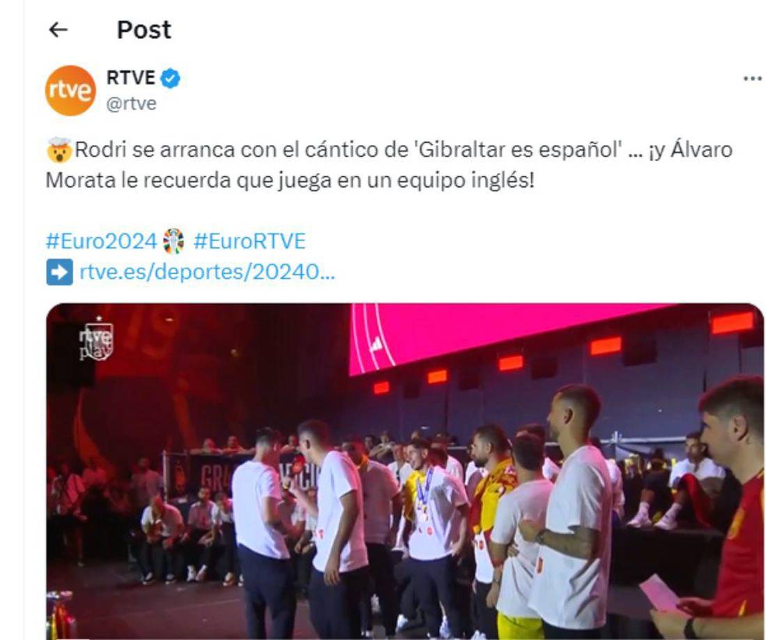 España celebra: Feo gesto de Carvajal a presidente y Morata con increíble burla