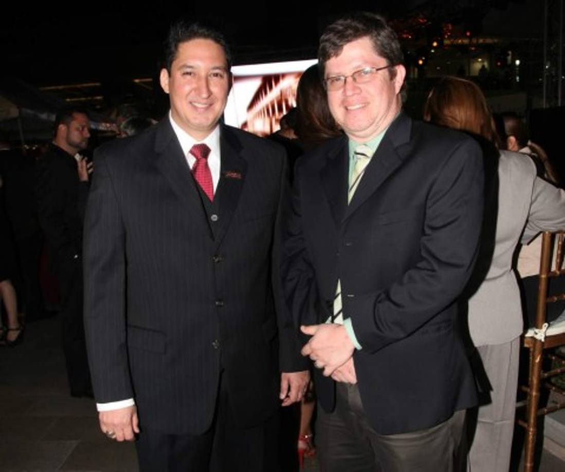 Graco Paredes y Miguel Cálix.