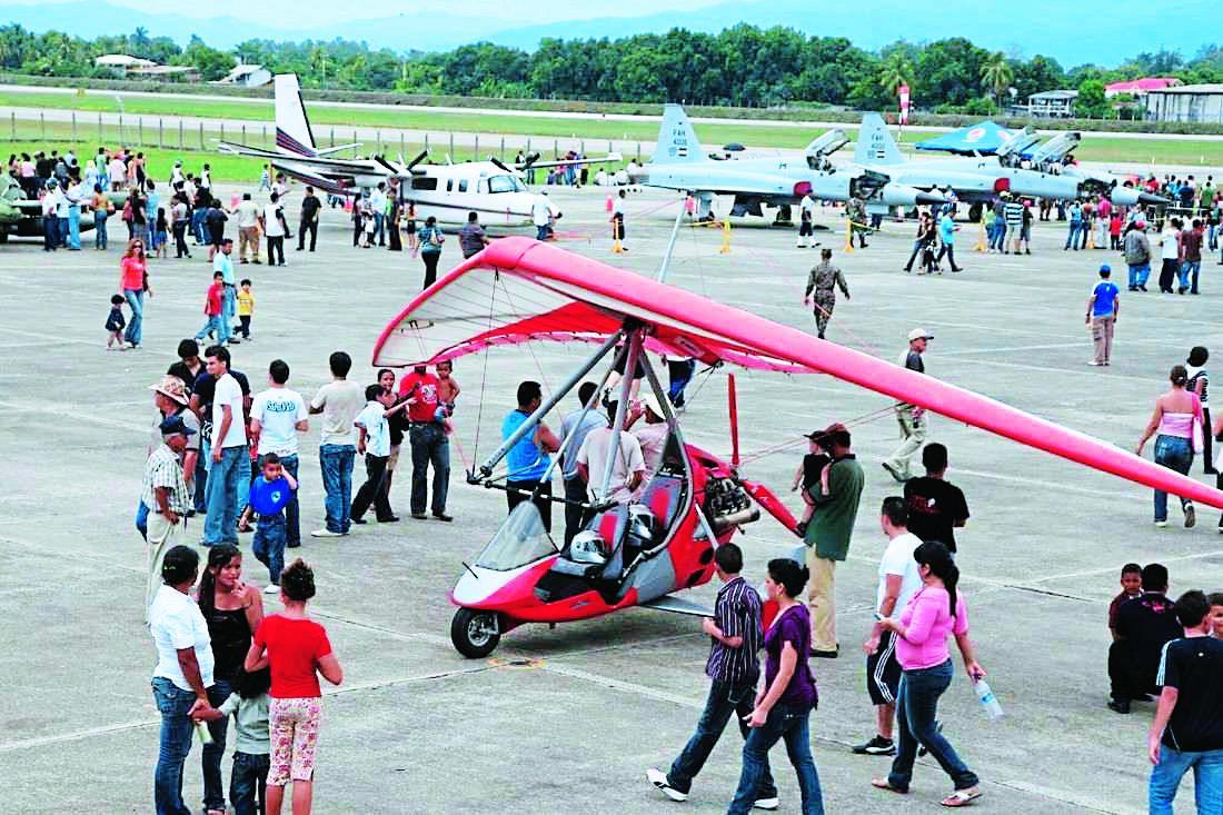 Base aérea prepara show familiar en aporte al hogar Buen Samaritano