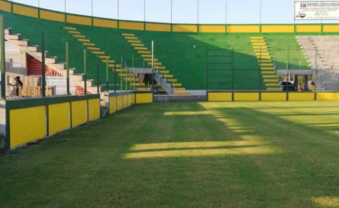 El estadio del Parrillas One, club que milita en la segunda división de Honduras, tendrá un aforo para 7,000 aficionados.