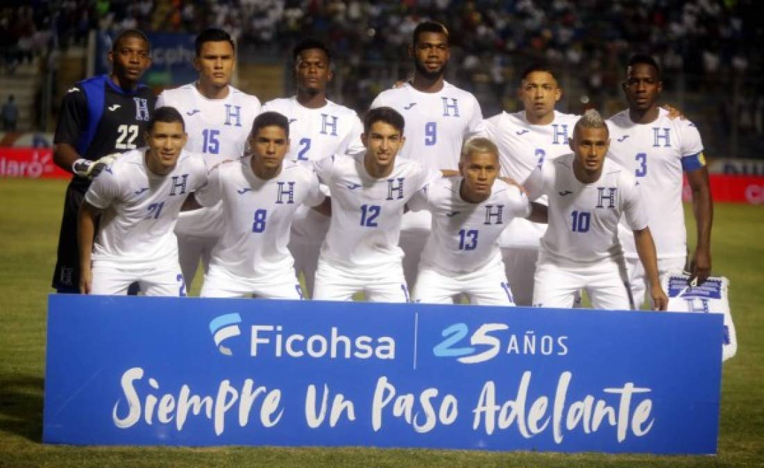 El 11 titular de Honduras para el amistoso contra Puerto Rico.