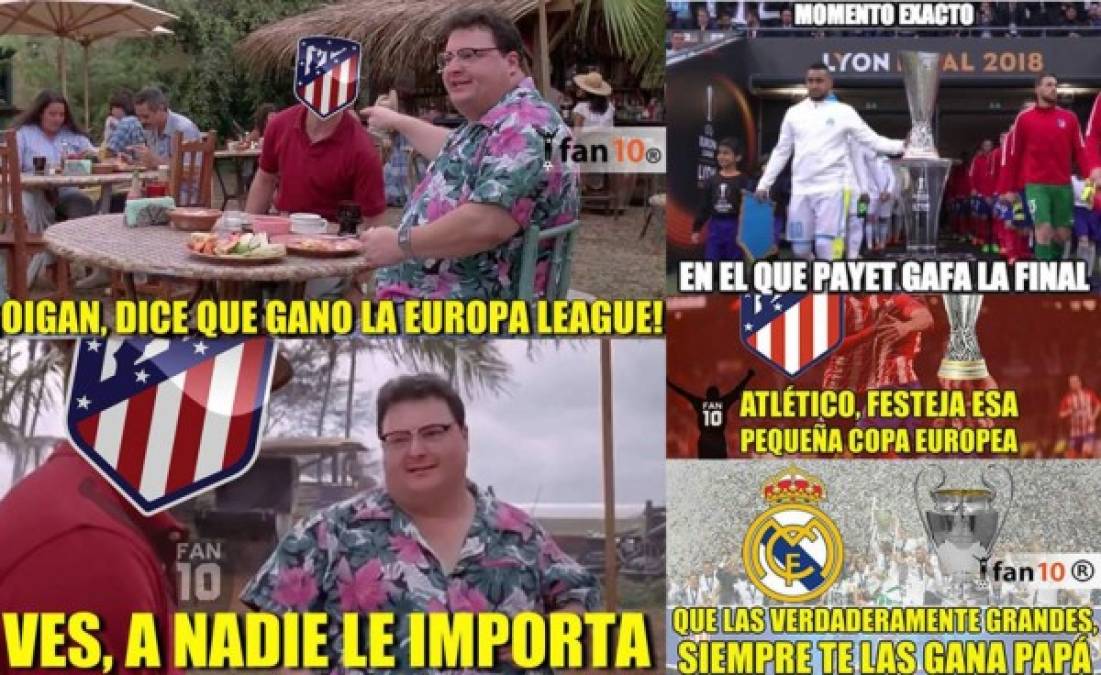 Los mejores memes que nos dejó la final de la Europa League que le ganó el Atlético de Madrid al Marsella, con Dimitri Payet como protagonista.