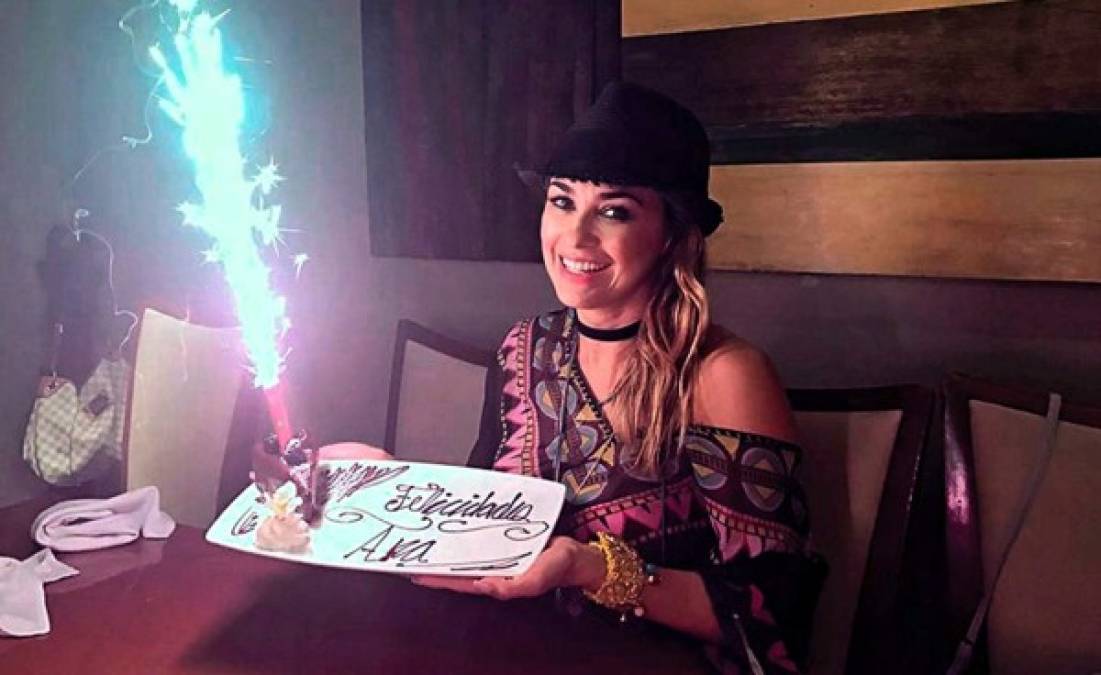 La actriz mexicana celebró en marzo pasado su cumpleaños número 42.