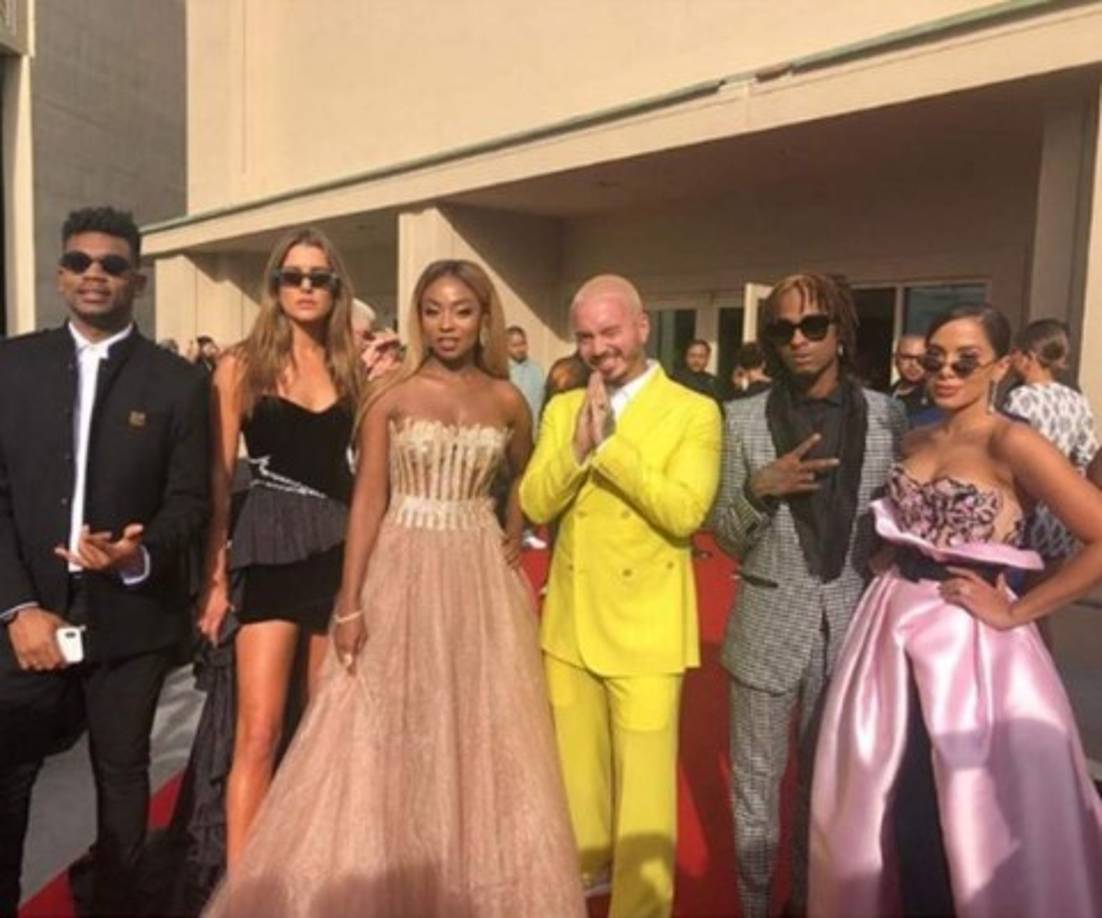 En la alfombra roja de los Premios Billboard a la Música Latina 2019 la pareja fue discreta y no posó a solas como otros famosos.