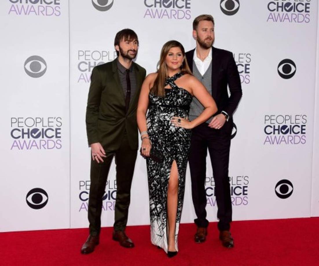 Los integrantes del trío de country pop Lady Antebellum.