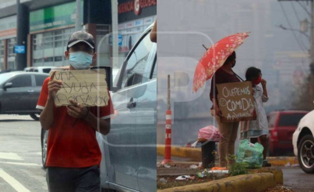 46 días días lleva Honduras en el confinamiento, tiempo en el ha crecido los <br/>casos de coronavirus en las principales ciudades del país, pero también ha aumentado las personas pobres pidiendo en las calles por la falta de liquidez para sostenerse como familia.