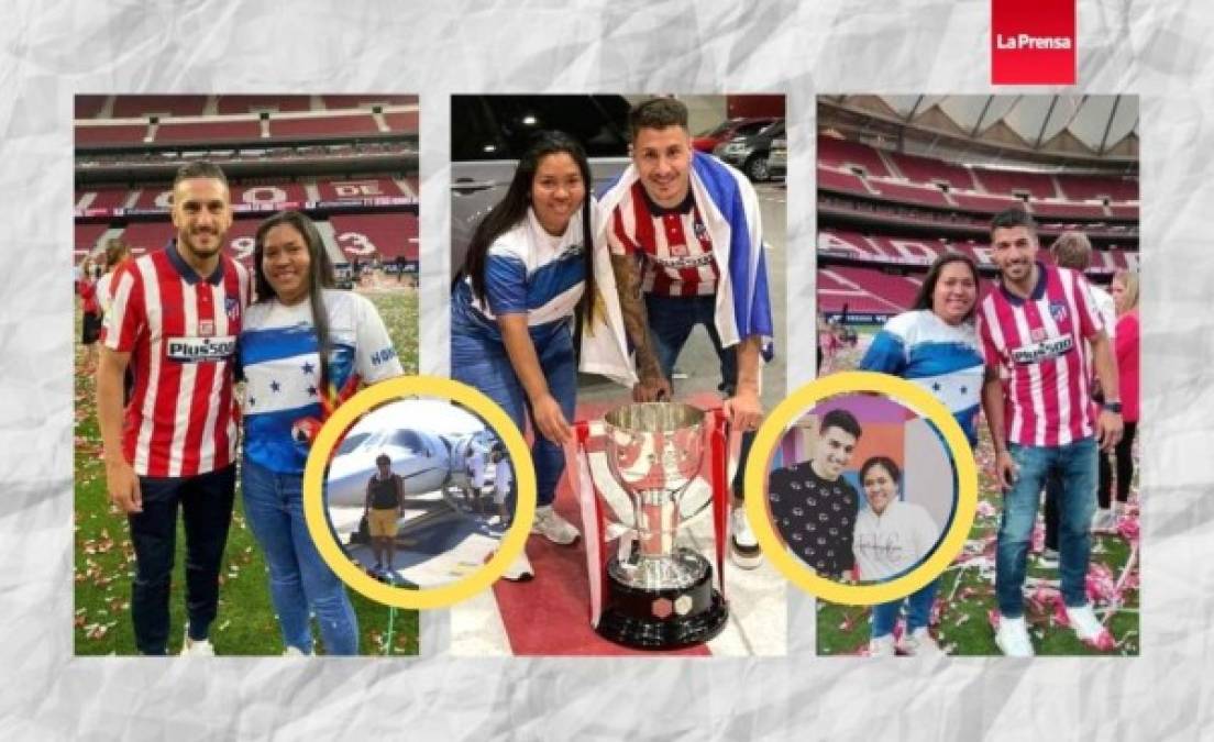 Denia Cerrato es una hondureña que llegó a España en busca de trabajo. La vida y el destino ahora le han concedido el privilegio de celebrar el histórico título de LaLiga del Atlético de Madrid, en el mismísimo estadio Wanda Metropolitano de Madrid.