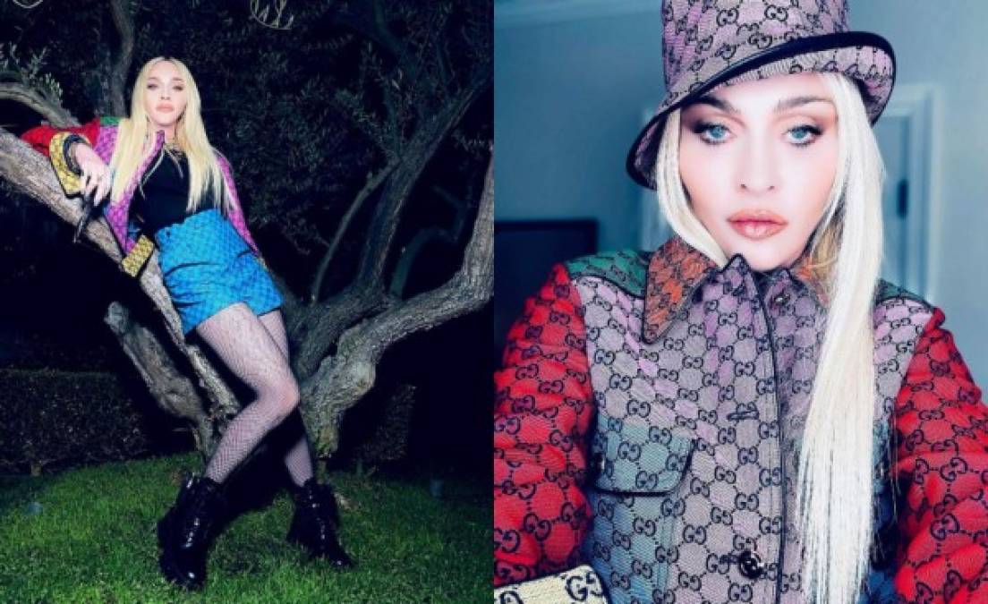 'La reina del pop' siempre da de qué hablar, esta vez fue criticada por las recientes publicaciones en su Instagram, en donde posteó varias fotografías aparentando ser una adolescente. Foto Instagram / @madonna