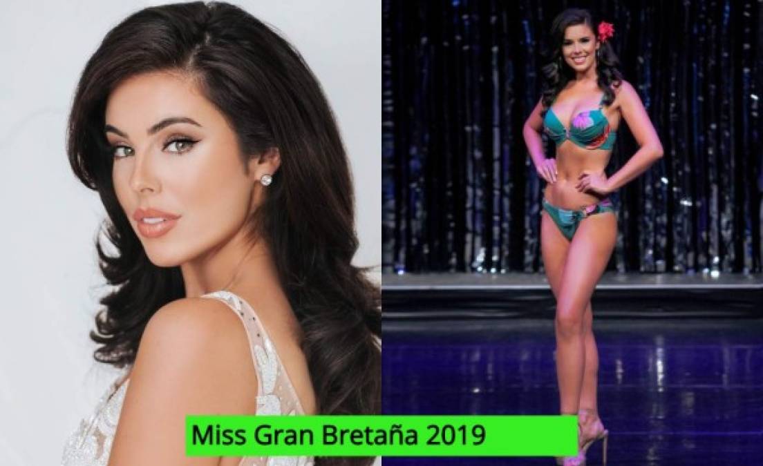 Emma Jenkigs (27 años) - Miss Gran Bretaña Universo 2019