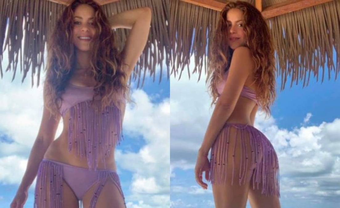 La cantante colombiana Shakira ha dejado con la boca abierta a sus fans con sus nuevas fotos en Instagram. La artista desborda sensualidad y luce cuerpazo en un bikini color morado lila.