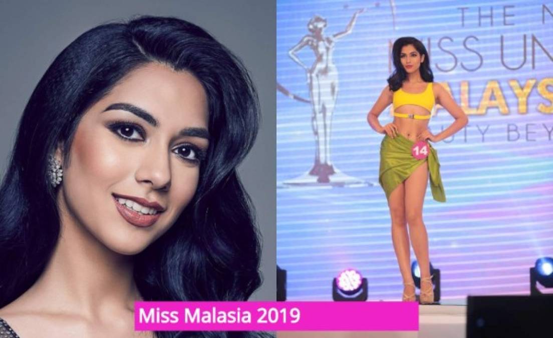 Shweta Sekhon (22 años) - Miss Malasia Miss Universo 2019