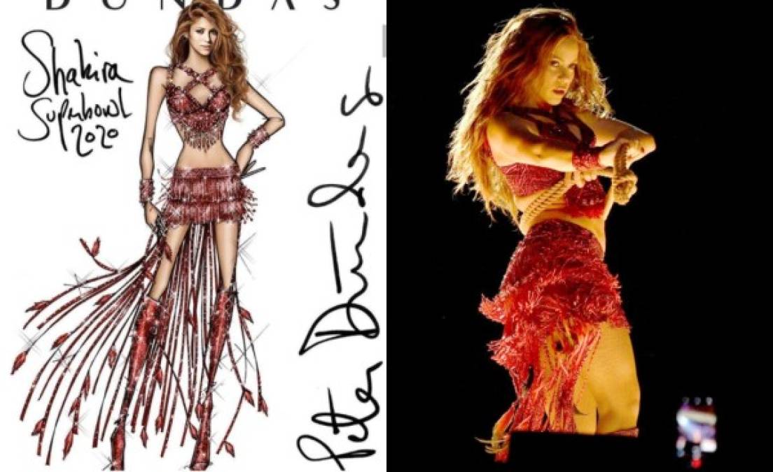 Bañadas en Swarovski: Los costosos vestuarios que usaron Shakira y JLo en el Super Bowl 2020