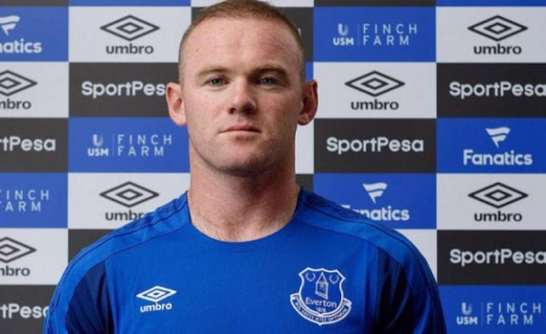 OFICIAL: El Everton confirmó que el delantero Wayne Rooney, desvinculado del Manchester United, firma contrato para las dos próximas temporadas con el club que le vio nacer.