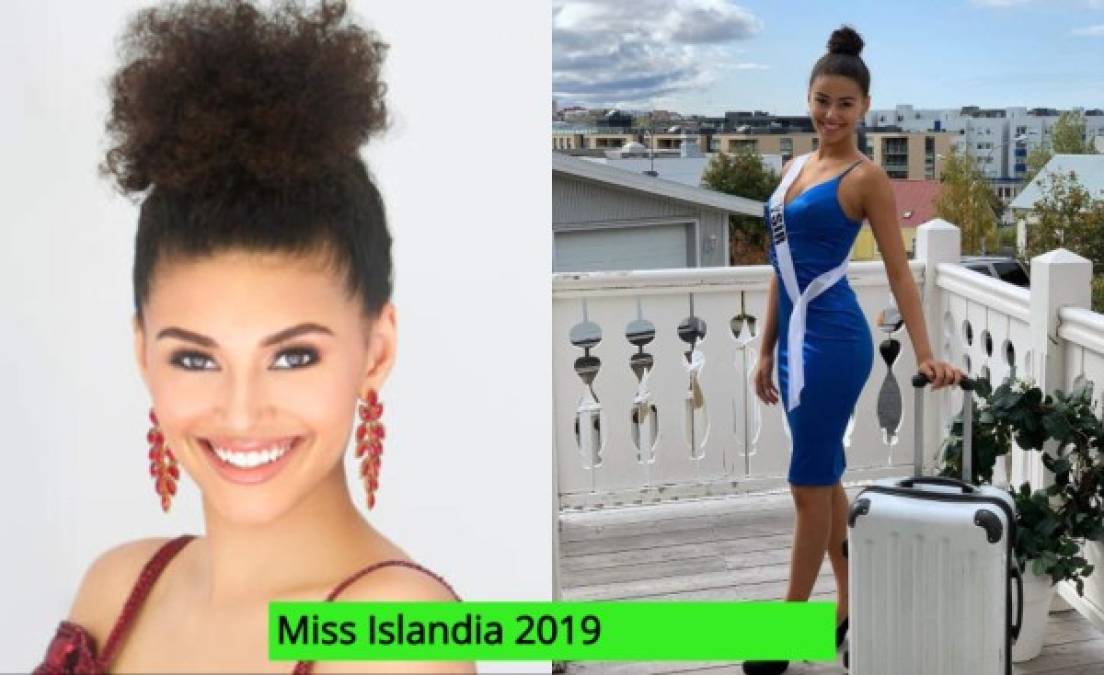 Birta Abiba (20 años) - Miss Islandia Universo 2019