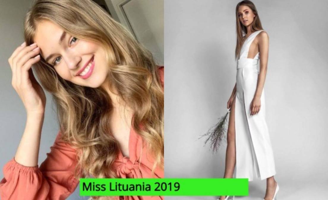 Paulita Baltru - Miss Lituania Universo 2019