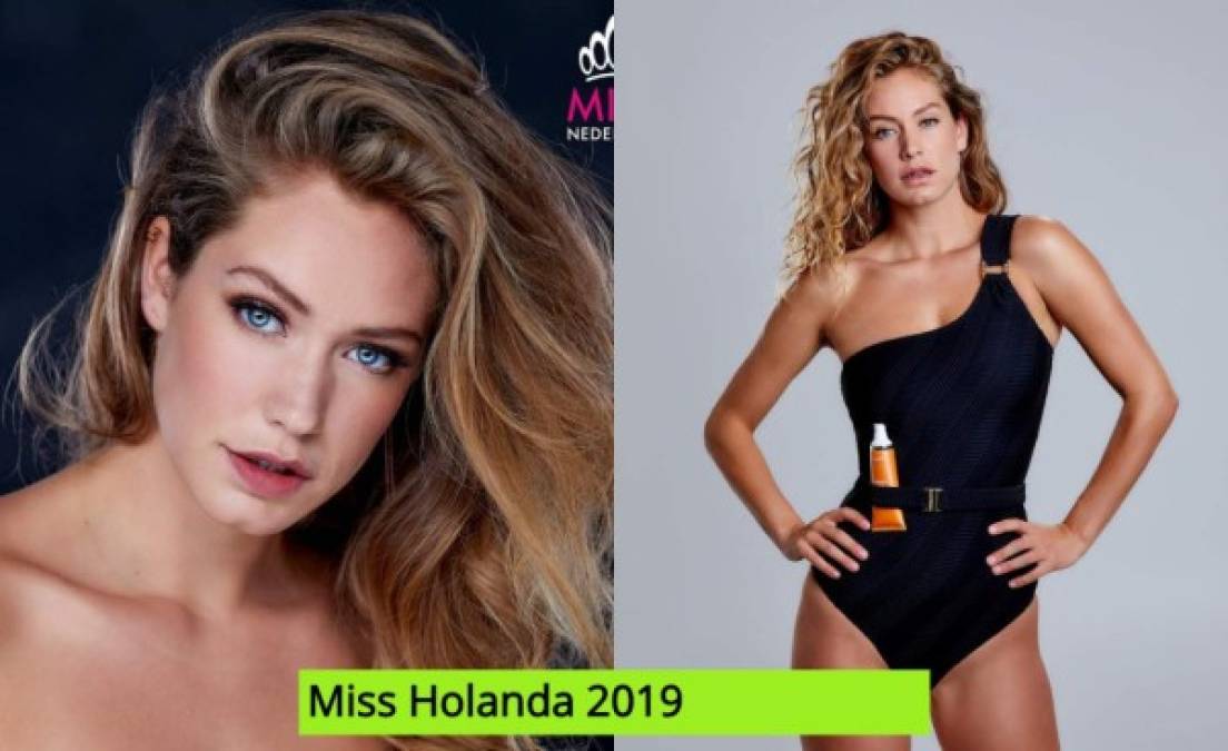Sharon Pieksma (24 años) - Miss Holanda Universo 2019