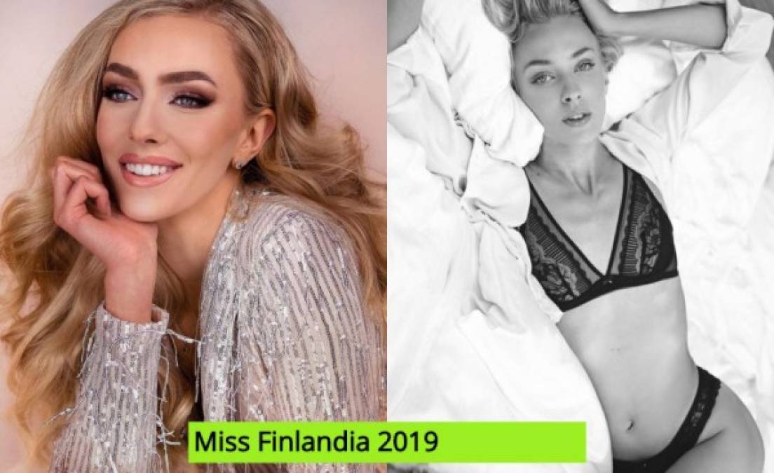 Anni Harjunpaa (23 años) - Miss Finlandia Universo 2019