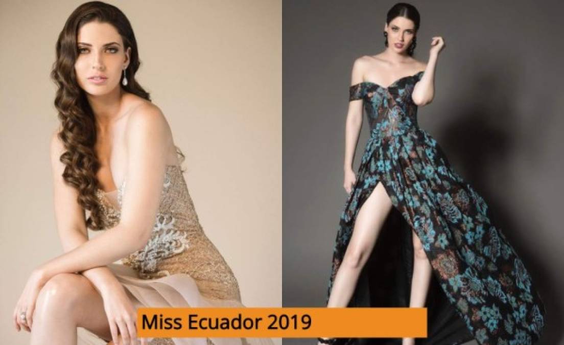 Cristina Hidalgo (22 años) - Miss Ecuador Universo 2019