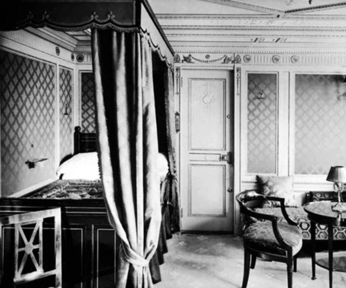 Las habitaciones en primera clase.