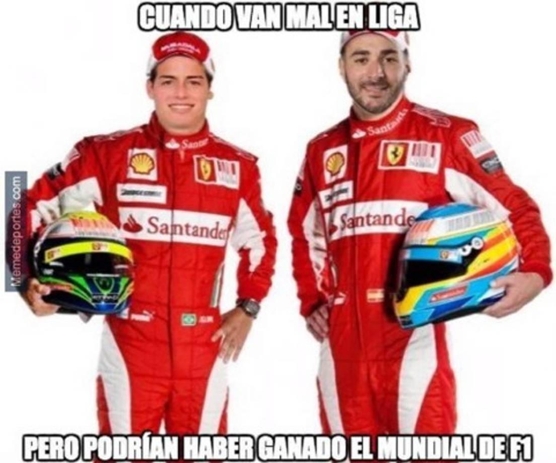 Los usuarios también recuerdan el caso de Karim Benzema, quien iba conduciendo sin licencia.