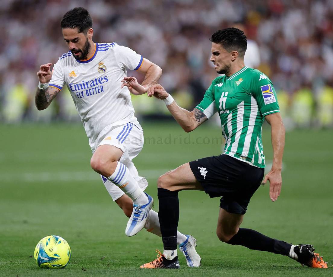 Isco es otro que se despidió jugando unos minutos con el Real Madrid.