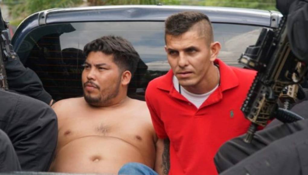 Dos supuestos mareros son capturados con supuesta marihuana en Villanueva